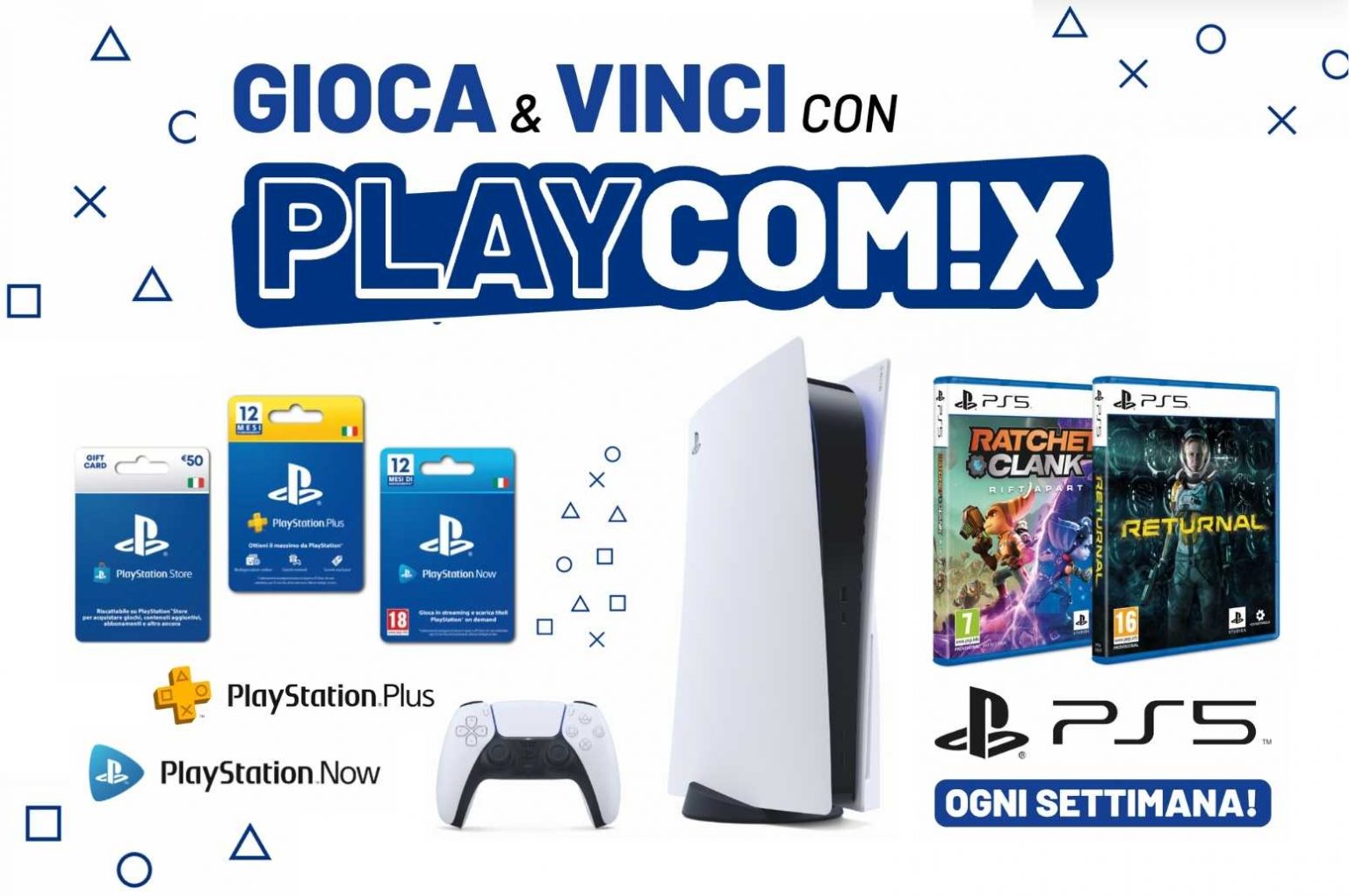 Concorso 22Vita Da Comix22 vinci Playstation 5