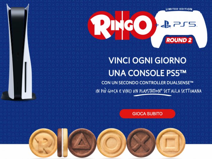 Concorso Ringo “Scopri la Limited Edition e vinci”: come vincere console PS5 e un “Playstation set”