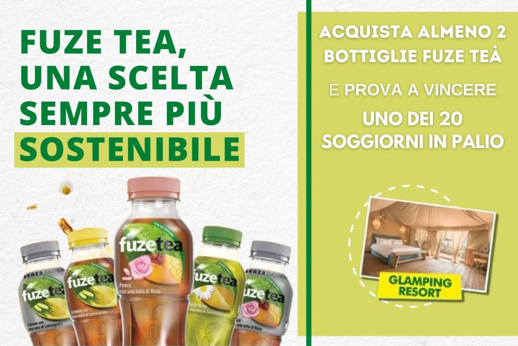 Concorso Vinci con Fuzetea 2022: come vincere un soggiorno Glamping Resort Risparmio assicurato 63 min 1 1