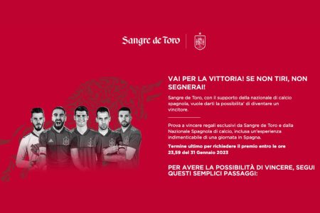 Concorso Vinci con Sangre de Toro: come vincere T-Shirt, Palloni e un viaggio in Spagna