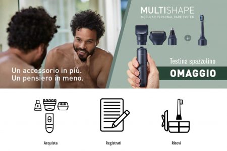 Concorso Bundle Personal Care Panasonic: come ricevere una Testina Spazzolino CTB1 in omaggio