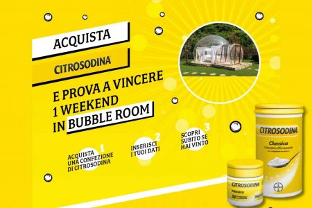 Concorso Acquista Citrosodina e scopri il bello delle bolle