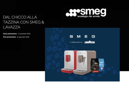 Concorso Smeg Dal Chicco alla tazzina: come vincere una fornitura di 2 kg di caffè Lavazza