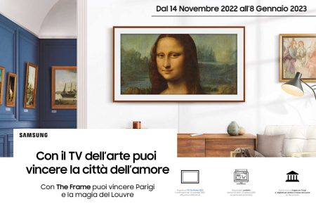 Concorso Samsung Con il TV dell’arte puoi vincere la città dell’amore: come vincere un viaggio a Parigi e il Louvre