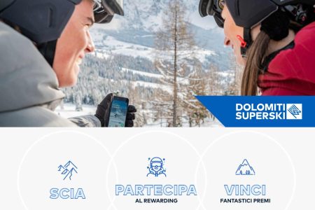 Concorso Dolomiti Superski ti premia: vinci vari premi come Trolley, Sci, My Dolomiti Card e molto altro