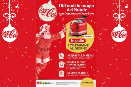 Concorso Vinci il Tostapane con Coca Cola e Capatoast