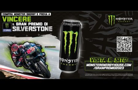Concorso Compra Monster e prova a vincere la Silverstone Experience 2023