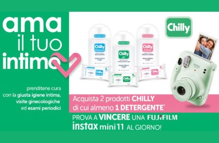 Concorso Chilly ti regala la fotocamera istantanea: come vincere una Fujifilm Instax