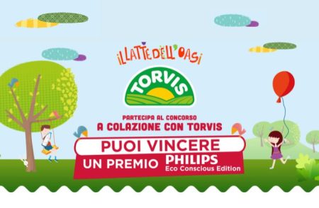 Concorso A colazione con Torvis: come vincere un premio Philips Eco Conscious Edition