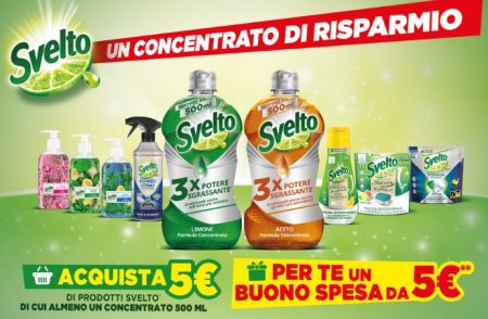 Concorso ”Svelto un concentrato di risparmio”: come ricevere un buono spesa da 5€
