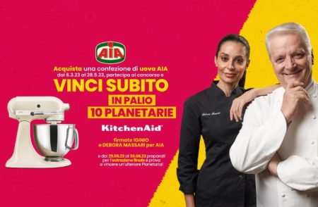 Concorso ”Uova Aia 2023”: come vincere una Planetarie KitchenAid