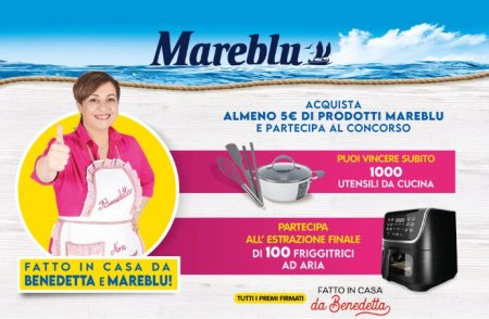 Concorso ”Fatto in casa da Benedetta e Mareblu”: come vincere utensili da cucina e una friggitrice ad aria