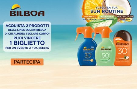 Concorso ”Scegli la tua sun Routine”: come vincere un biglietto per un evento a scelta