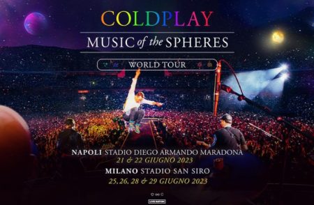 Concorso ”Partecipa alla Live Experience dei Coldplay con radio 105”: vinci 2 ingressi al concerto dei Coldplay