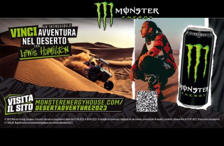 Concorso ”Compra Monster e prova a vincere un’incredibile avventura nel deserto”: vola a Dubai