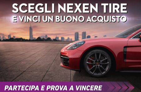 Concorso ”Scegli NEXEN TIRE e vinci un buono acquisto”: in palio Gift Card da 100€