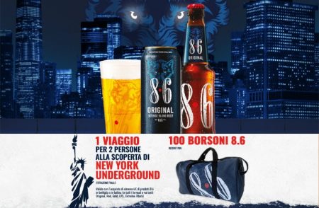 Concorso ”8.6 Street of Intensity”: come vincere un borsone e un viaggio a New York