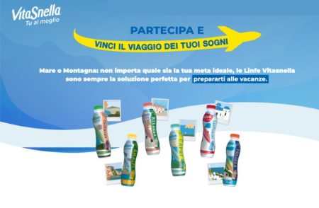 Concorso ”Ready With Vitasnella”: come vincere un voucher viaggio da 3000 euro