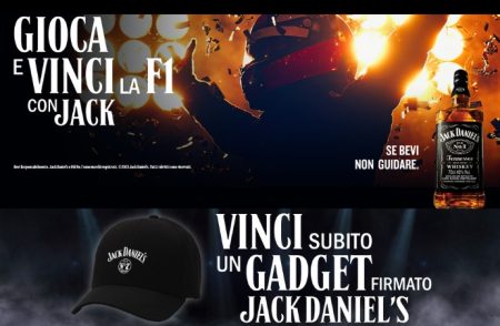 Concorso ”Vinci le gare d’Italia con Jack”: in palio un cappellino brandizzato e biglietti per il Gran Premio di Formula 1 di Monza