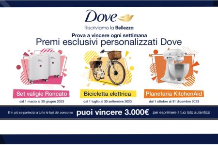 Concorso ”Riscriviamo la bellezza 2023”: come vincere bici elettriche e una planetaria KitchenAid