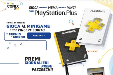 Concorso ”Vita da Comix 2023”: come vincere un abbonamento PlayStation Plus e una console PS5