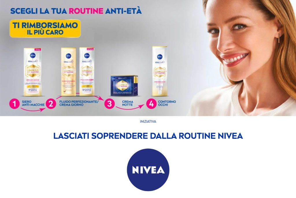 Cashback Nivea Settembre 2023