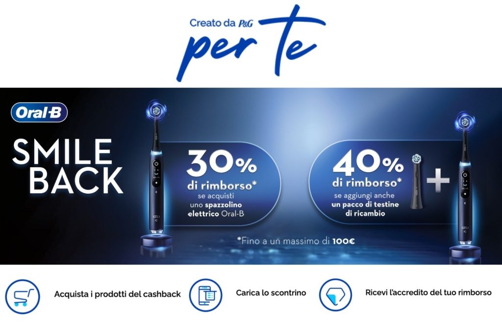 Cashback Oral B Smileback