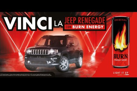 Concorso ”Con Burn prova a vincere la fantastica auto”