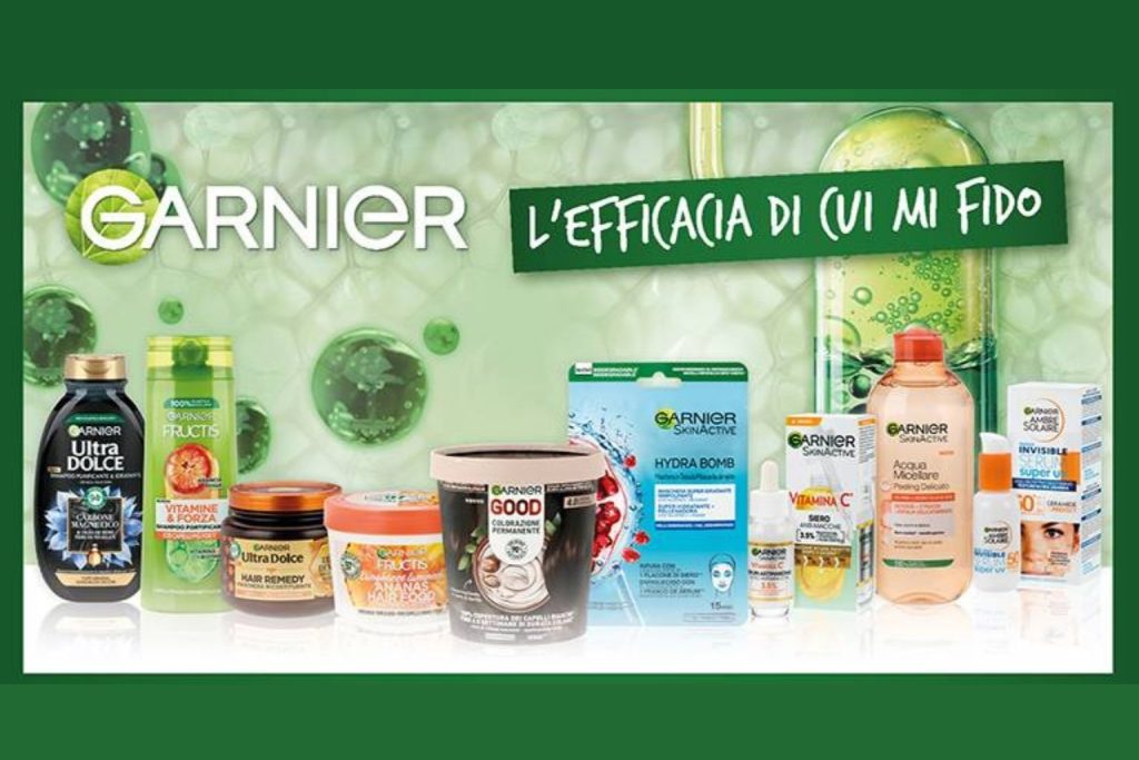 Prova a vincere 1 anno di prodotti Garnier ogni Giorno
