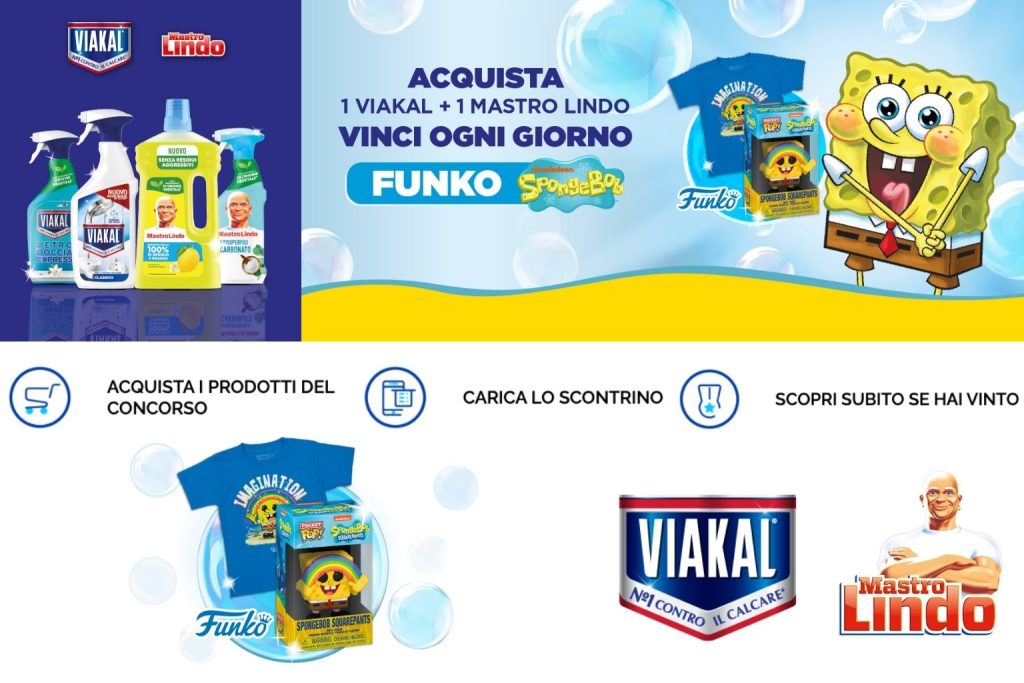 Spongebob con Viakal e Mastro