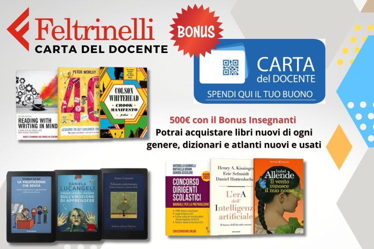 Carta del docente la feltrinelli 1