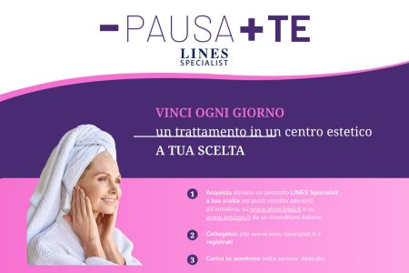 Concorso ”Lines Specialist menopausa più te”: come vincere un trattamento benessere da 100 euro
