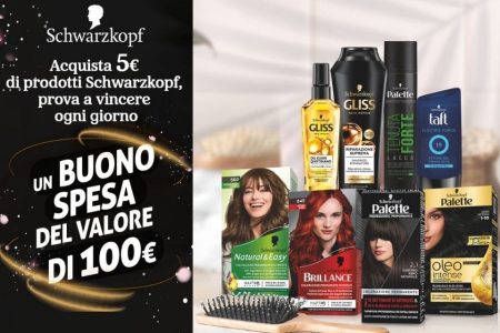Concorso Schwarzkopf 2023: come vincere un buono spesa da 100 euro