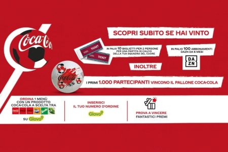 Concorso ”Emozioni da Stadio 2023 Glovo”: In palio biglietti per la Serie A, abbonamenti DAZN e palloni da calcio