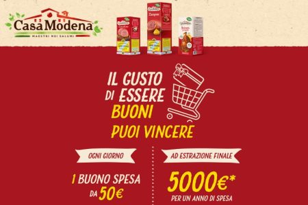 Concorso ”Il gusto di essere buoni”: come vincere un buono spesa da 50 o 5000 euro