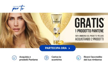 Cashback Pantene 2024: Come ricevere il rimborso del 100% di un prodotto su 2
