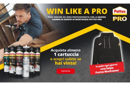 Concorso Pattex ”Win Like A Pro”: Come vincere una felpa Puma